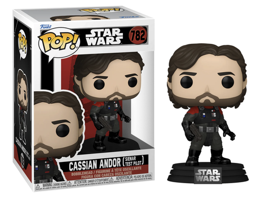 Précommande : ANDOR - POP Star Wars N° 782 - Cassian Andor avec Chase