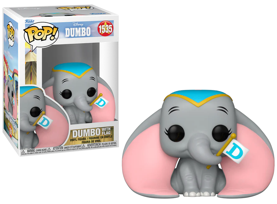 Précommande : DUMBO - POP Disney N° 1535 - Dumbo avec drapeau