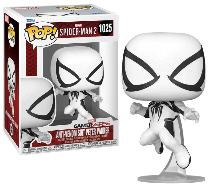 Précommande : SPIDER-MAN 2 - POP Games N° 1025 - Anti-Venom Peter