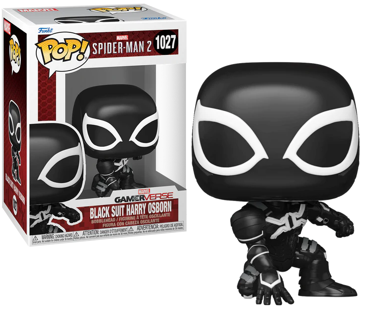 Précommande : SPIDER-MAN 2 - POP Games N° 1027 - Harry Osborn (Black Suit)