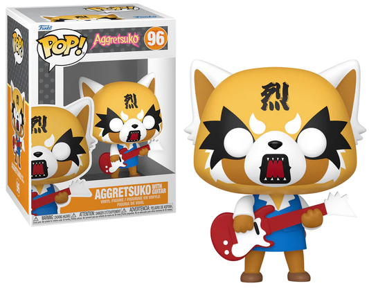 Précommande : AGGRETSUKO - POP Sanrio N° 96 - Aggretsuko Avec Guitare