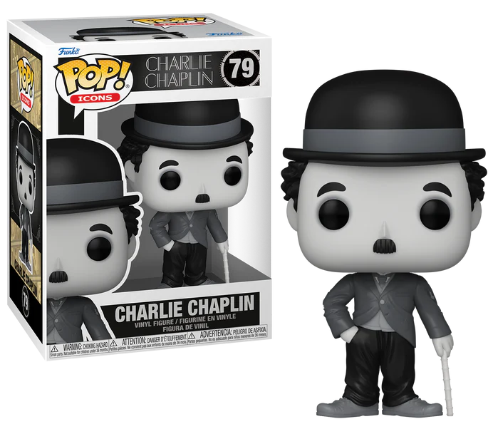 Précommande : POP ICON N° 79 - Charlie Chaplin