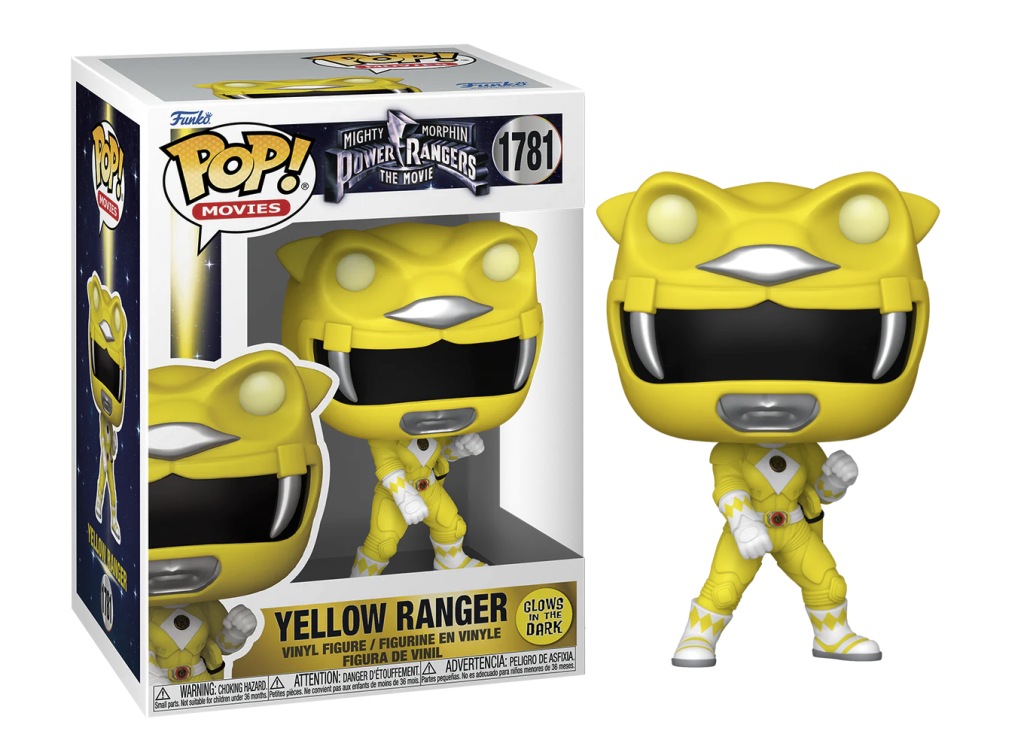 Précommande : POWER RANGERS - POP Movies N° 1781 - Ranger Jaune (GW)