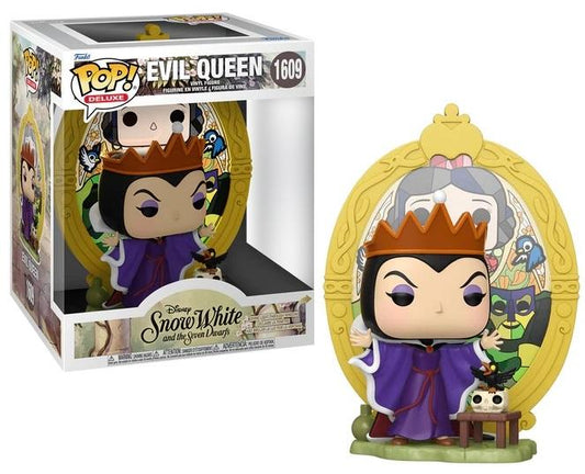 Précommande : VILLAINS - POP Deluxe N° 1609 - Evil Queen (Stained Glass)