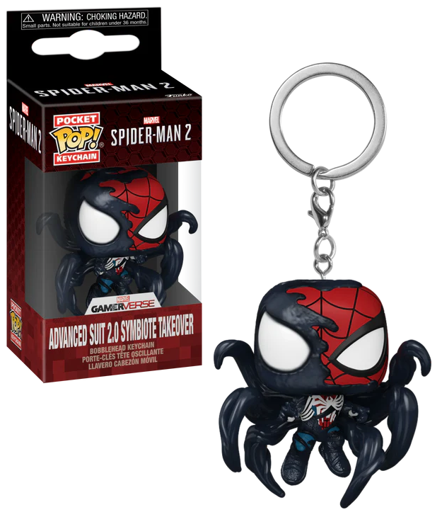 Précommande : SM2VG - Pocket Pop Keychains - Advanced Suit 2.0 Symbiote Takeover