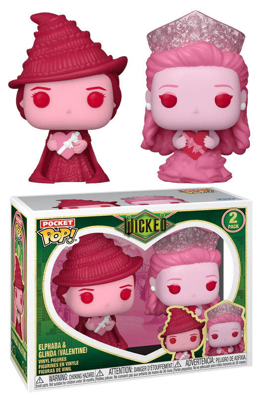 Précommande : VALENTINES - Pocket Pop 2 Pack - Elphaba & Glinda