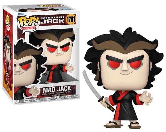 Précommande : SAMURAI JACK - POP Animation N° 1781 - Mad Jack