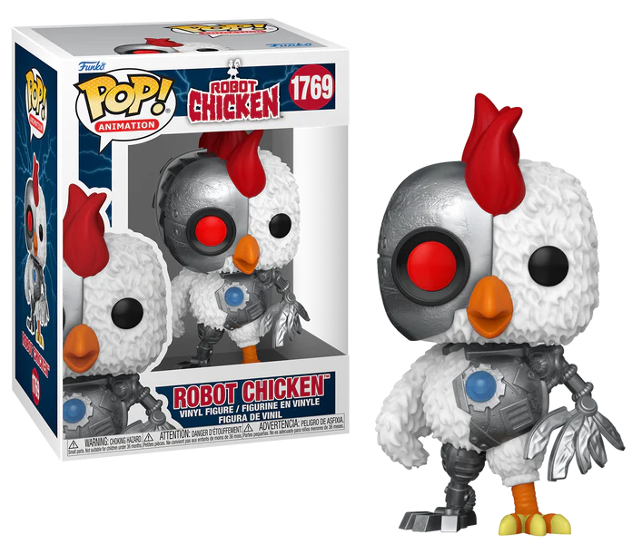 Précommande : ROBOT CHICKEN - POP Animation N° 1769 - Robot Chicken