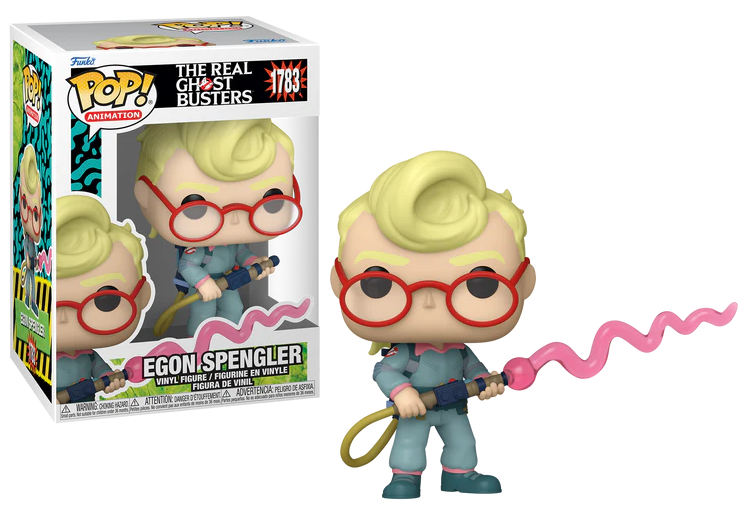 Précommande : THE REAL GHOSTBUSTERS - POP Animation N° 1783 - Egon Spengler