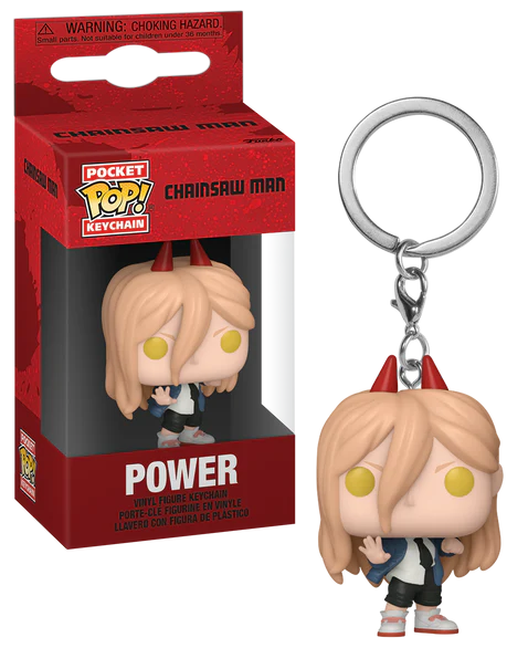 Précommande : CHAINSAW MAN - Pocket Pop Keychains - Power