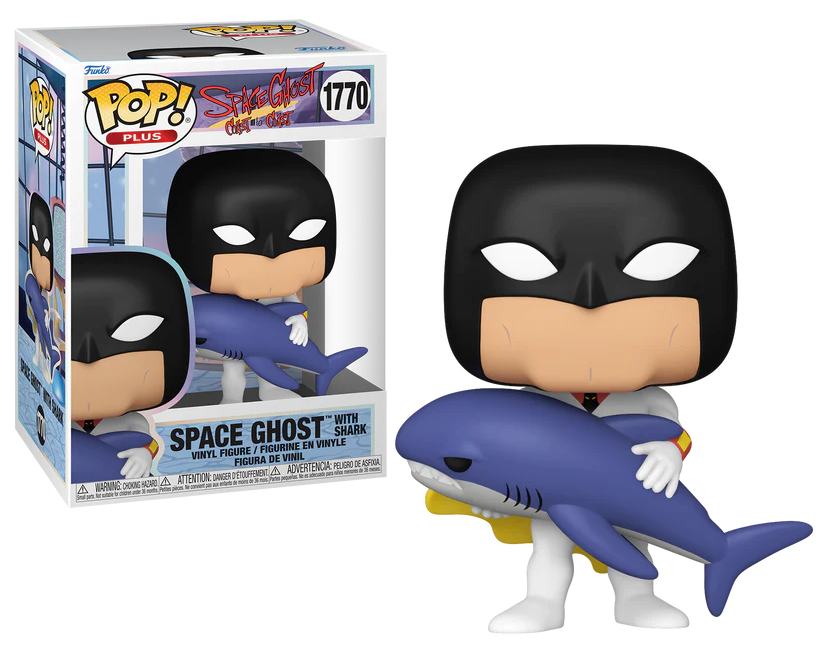 Précommande : SGCTC - POP Plus Animation N° 1770 - Space Ghost avec Requin