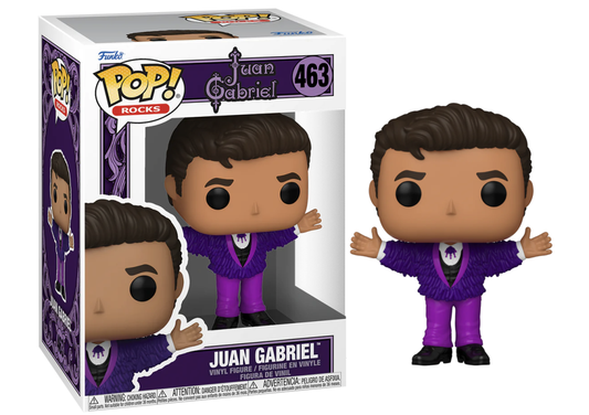 Précommande : JUAN GABRIEL - POP Rocks N° 463 - Juan Gabriel Purple Outfit
