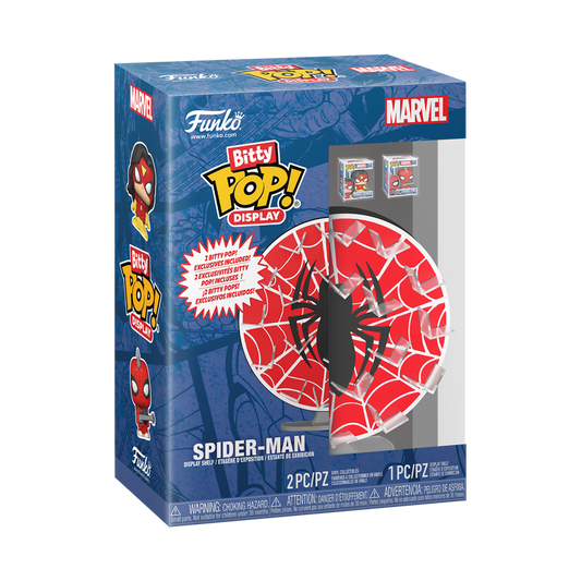 Précommande : BITTY POP Display - Spider-Man Web
