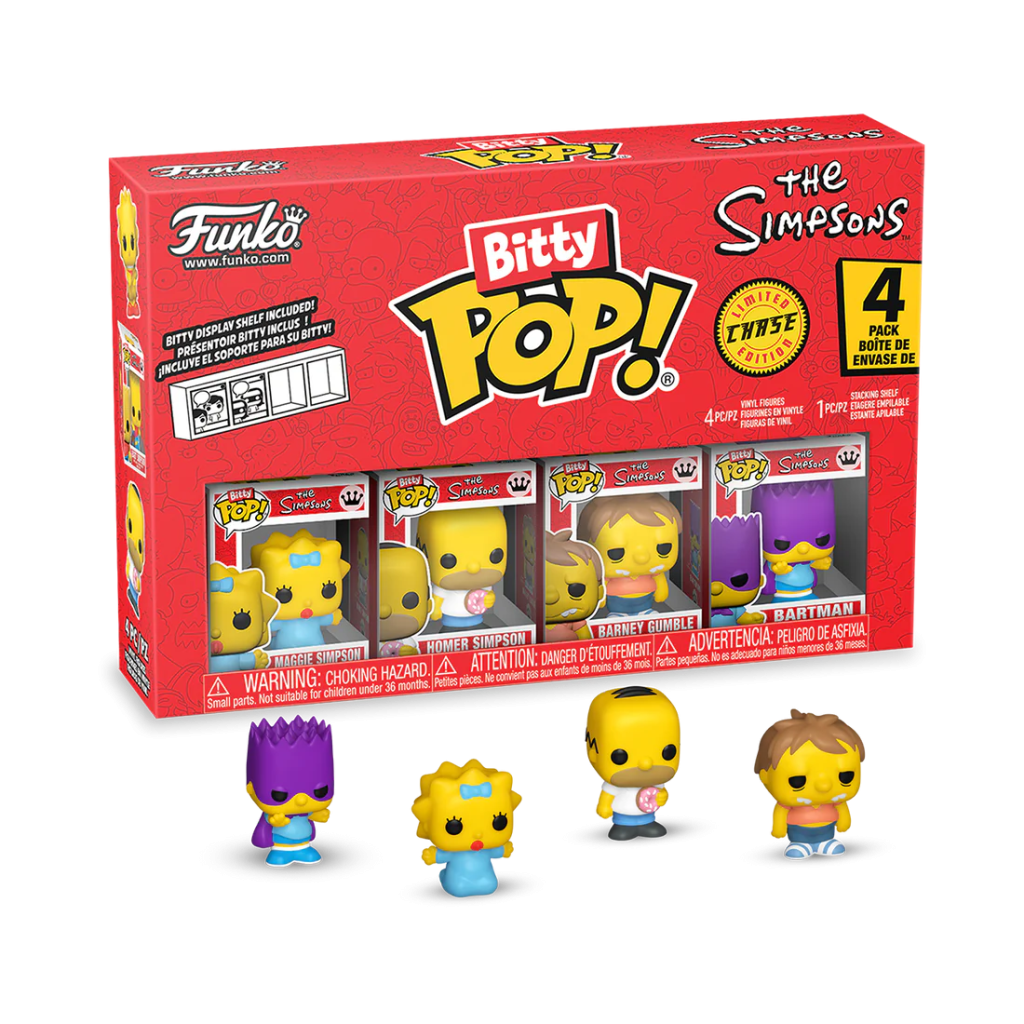 Précommande : SIMPSONS - Bitty Pop 4 Pack 2.5cm - Maggie