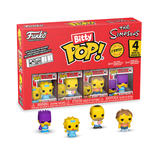 Précommande : SIMPSONS - Bitty Pop 4 Pack 2.5cm - Maggie