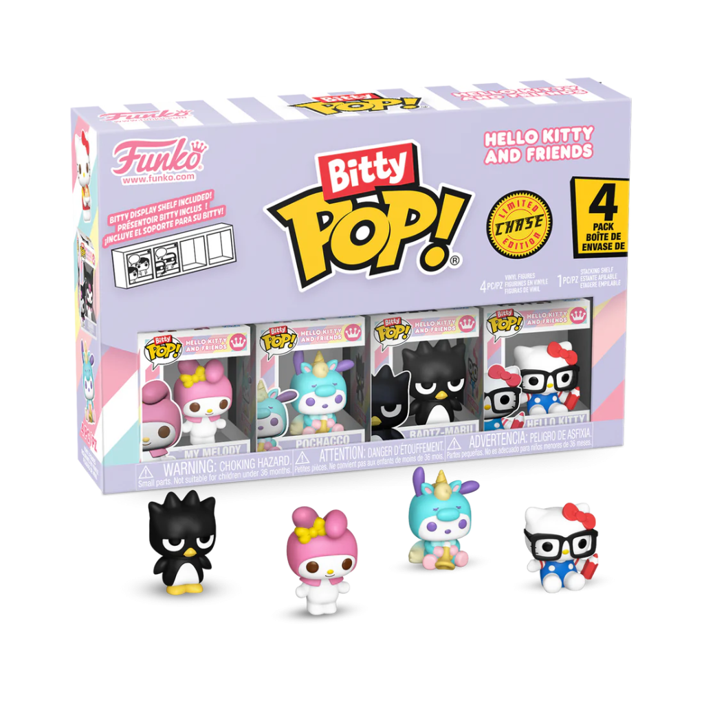 Précommande : SANRIO - Bitty Pop 4 Pack 2.5cm - My Melody