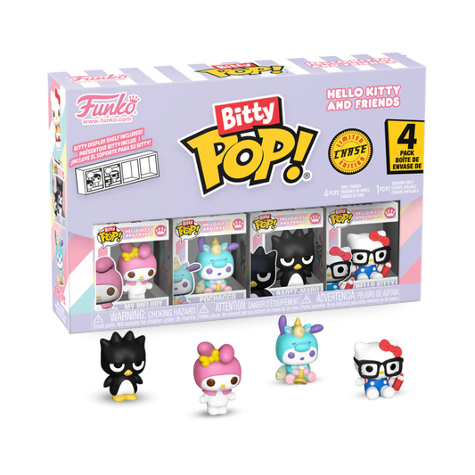 Précommande : SANRIO - Bitty Pop 4 Pack 2.5cm - My Melody