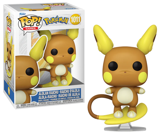 Précommande : POKEMON - POP Games N° 1011 - Raichu (Alolan)