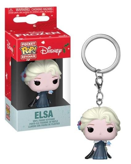 Précommande : PRINCESS HOLIDAY - Pocket Pop Keychain - Elsa
