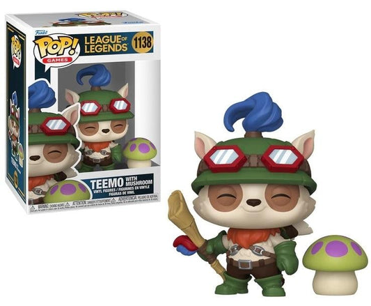 Précommande : LEAGUE OF LEGENDS - POP & Buddy N° 1138 - Teemo avec Champignon