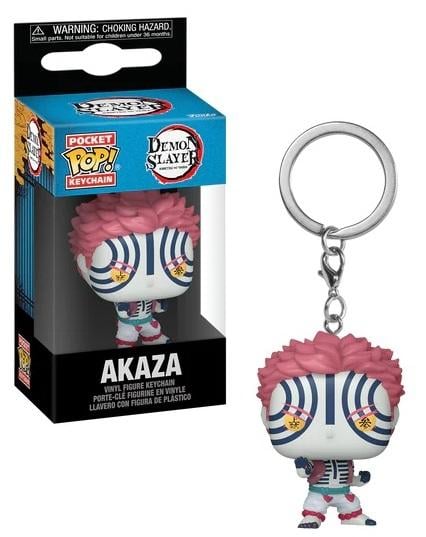 Précommande : DEMON SLAYER - Pocket Pop Keychain - Akaza
