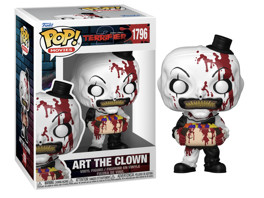 Précommande : TERRIFIER - POP Movies N° 1796 - Art The Clown With Head