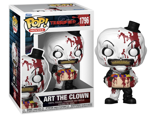 Précommande : TERRIFIER - POP Movies N° 1796 - Art The Clown With Head