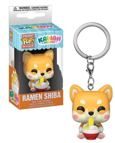 Précommande : KAWAII FOODIES - Pocket Pop Keychains - Ramen Shiba