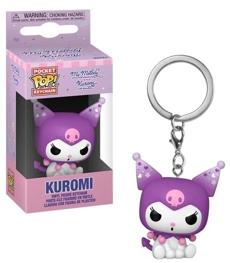 Précommande : KUROMI 20EME ANNIVERSAIRE - Pocket Pop Keychain - Kuromi