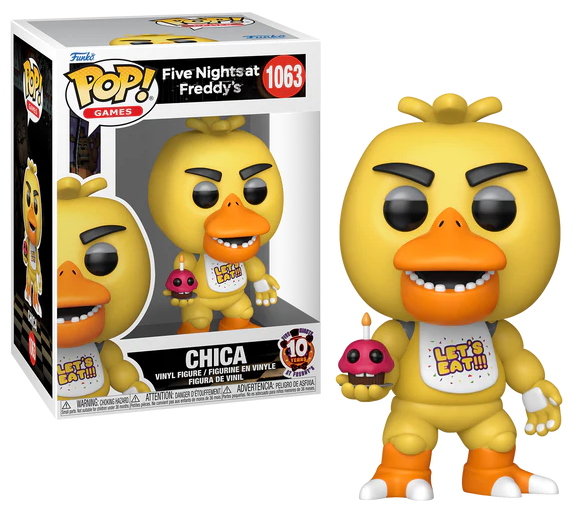 Précommande : FIVE NIGHTS AT FREDDY'S - POP Games N° 1063 - Chica