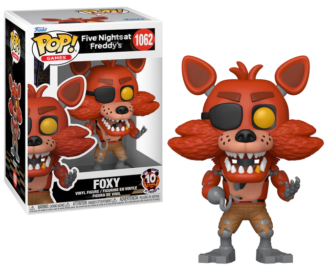 Précommande : FIVE NIGHTS AT FREDDY'S - POP Games N° 1062 - Foxy