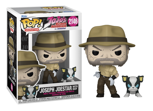 Précommande : JOJO PART 3 - POP & Buddy N° 2146 - Joseph Joestar & Iggy