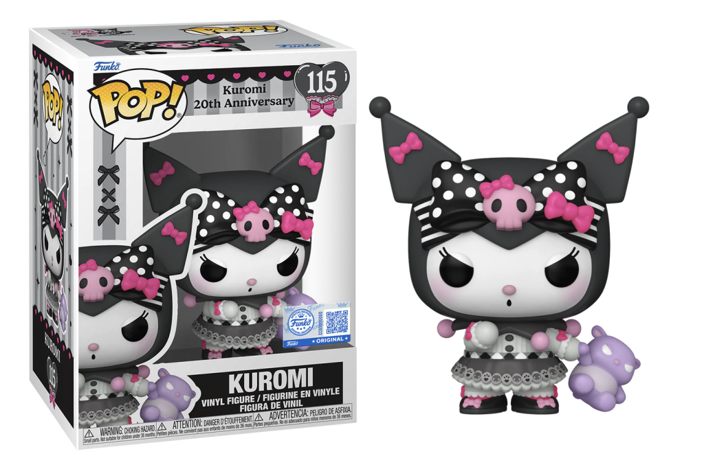 Précommande : KUROMI - POP Sanrio N° 115 - Kuromi With Toy