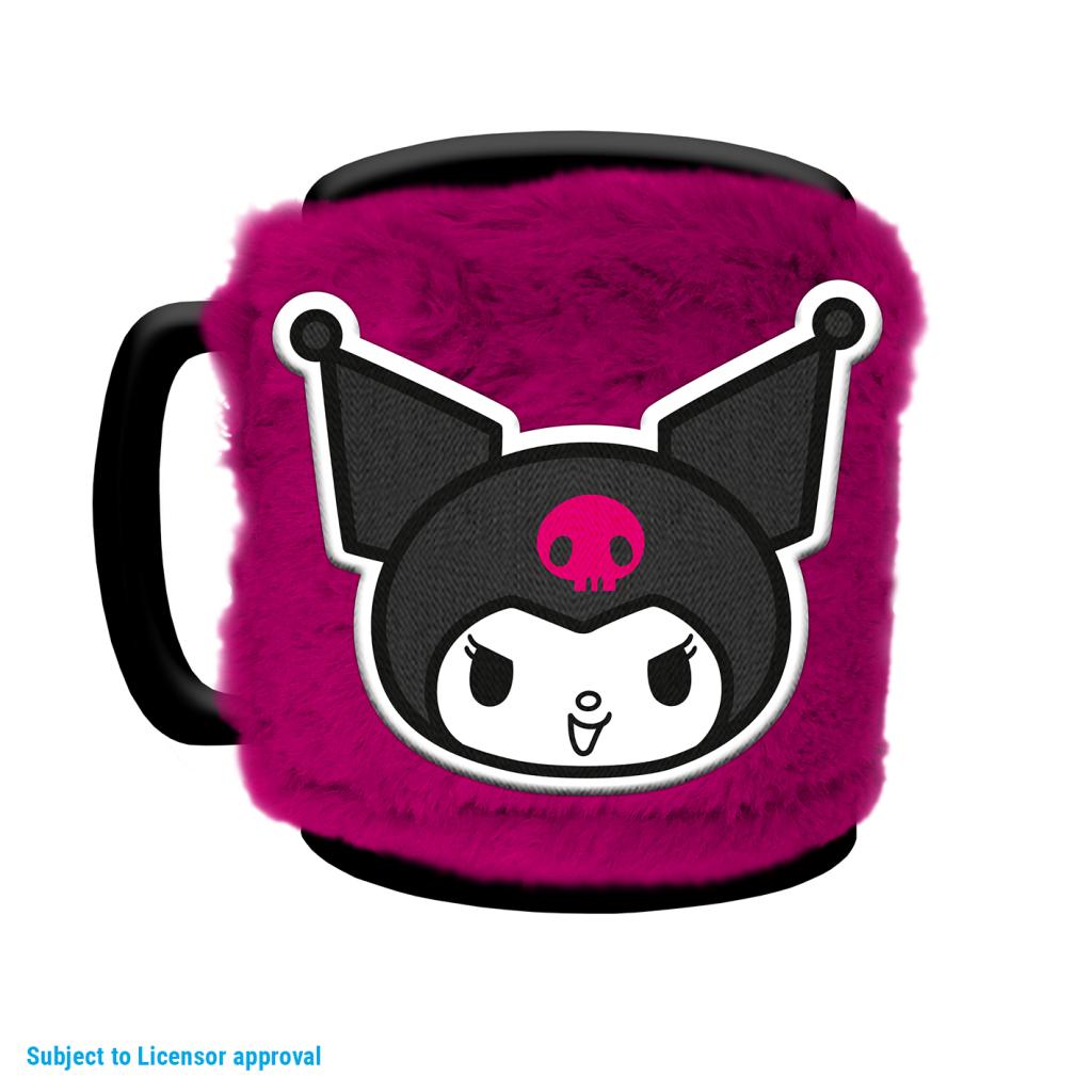 Précommande : HELLO KITTY - Kuromi - Fuzzy Mug 440ml