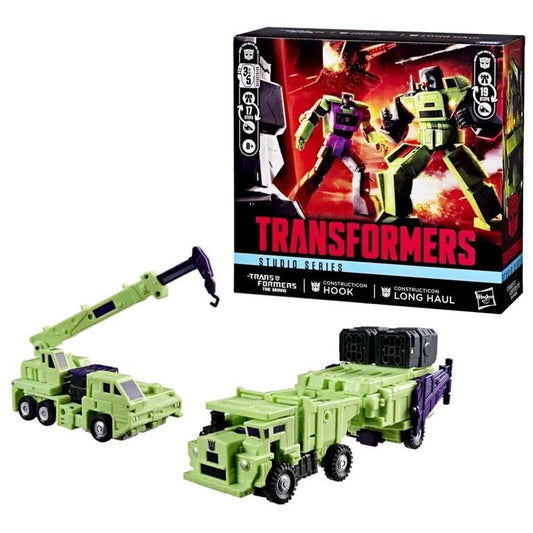 Précommande : TRANSFORMERS - Long Haul & Hook - Figurine Studio Series 16.5cm