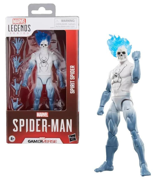 Précommande : MARVEL - Gamerverse Spirit Spider - Figurine Legends Series 15cm