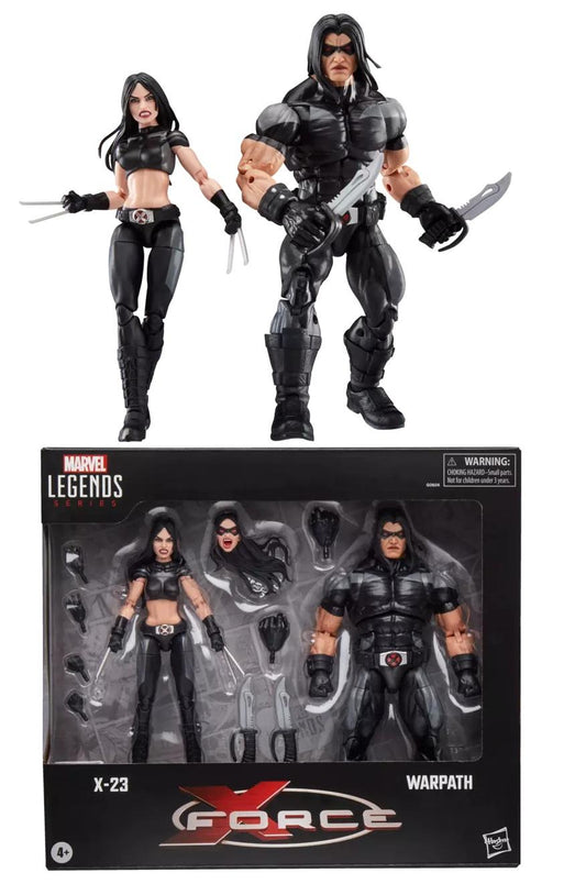 Précommande : X-MEN - X-23 & Warpath - Figurine Legend Series 15cm