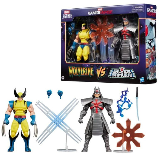 Précommande : MARVEL - Wolverine vs Silver Samurai - Figurine Legend Series 15cm