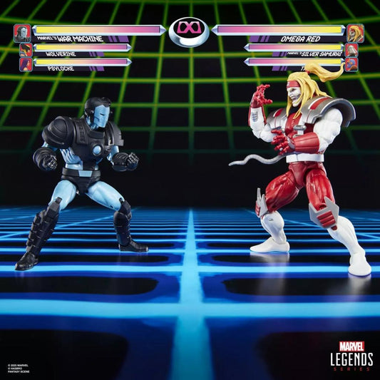 Précommande : MARVEL - War Machine VS Omega Red - Figurine Legend Series 15cm