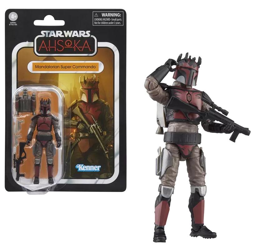 Précommande : AHSOKA - Mandalorian Super Commando - Figurine Vintage Collection 10cm