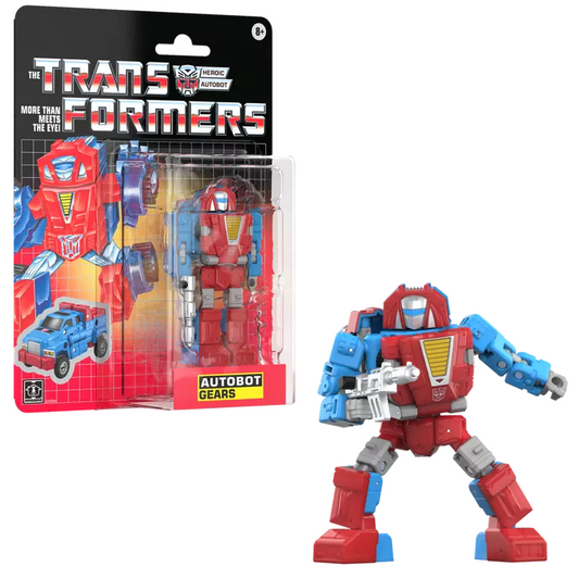 Précommande : TRANSFORMERS - G1 Autobot Gears - Figurine Retro 13cm