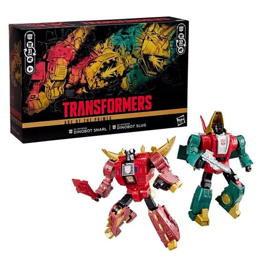 Précommande : TRANSFORMERS - Dinobot Slug & Snarl -Figurine Age of the Primes 21.5cm