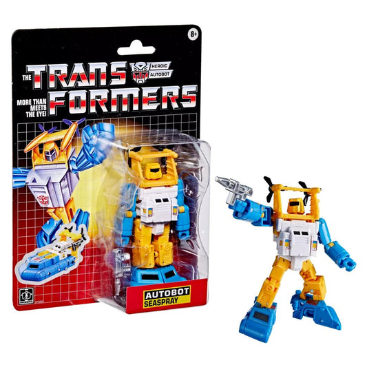 Précommande : TRANSFORMERS - Autobot Seaspray - Figurine Retro G1 12.7cm
