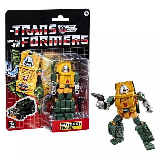 Précommande : TRANSFORMERS - Autobot Brawn - Figurine Retro G1 12.7cm