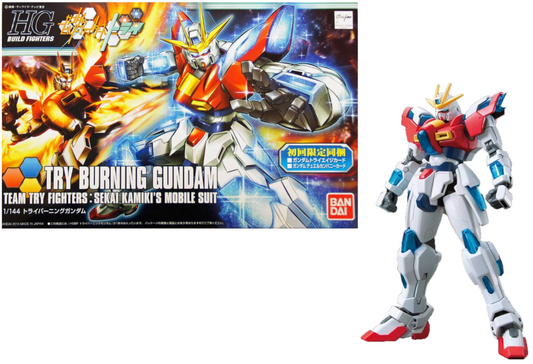 Précommande : GUNDAM - Model Kit - HG 1/144 - Try Burning Gundam - 13CM