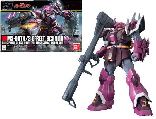 Précommande : GUNDAM - Model Kit - HG 1/144 - Efreet Schneid MS-08TX/S - 13CM