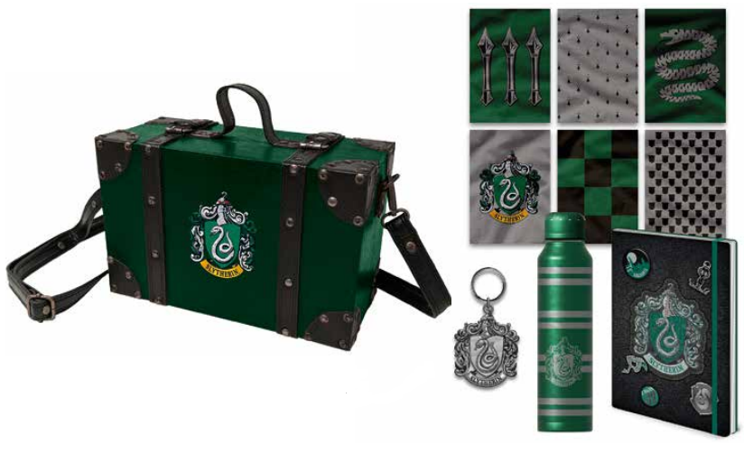 Précommande : HARRY POTTER - Colourful Crest Serpentard - Coffret Cadeau premium