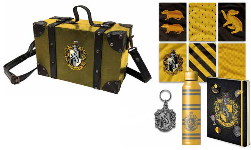 Précommande : HARRY POTTER - Colourful Crest Poufsouffle - Coffret Cadeau premium