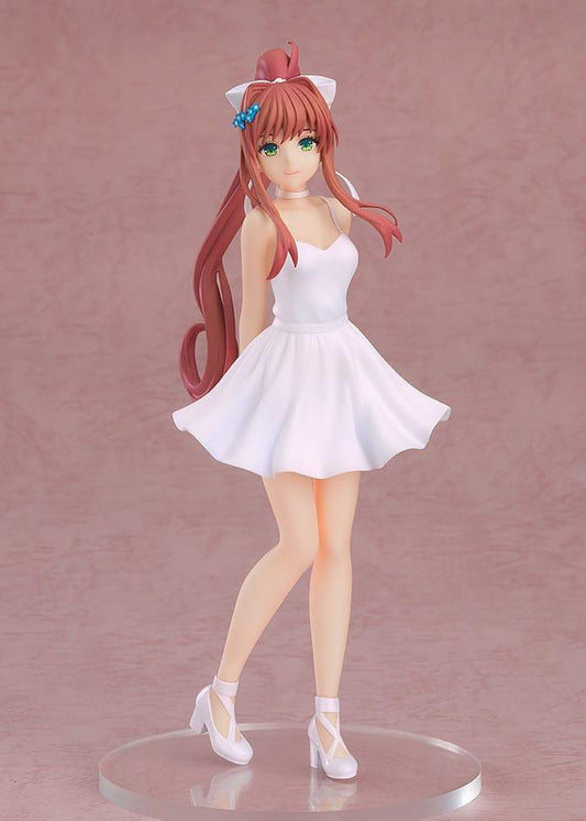 Précommande : DOKI DOKI LITERATURE CLUB - Monika "White Dress" - Pop Up Parade 18cm