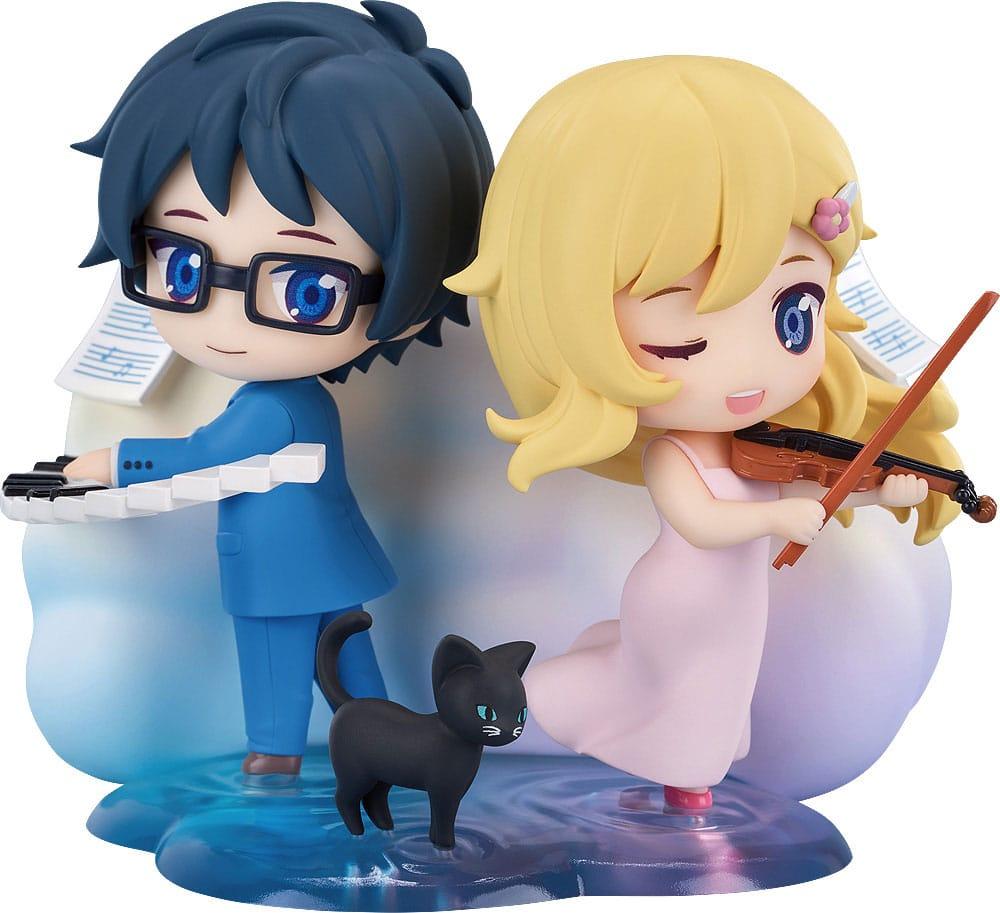 Précommande : YOUR LIE IN APRIL - Kaori & Kosei - Mini Figurines Qset 9cm